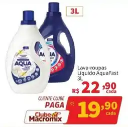 Macromix Atacado Lava-roupas Liquido AquaFast oferta