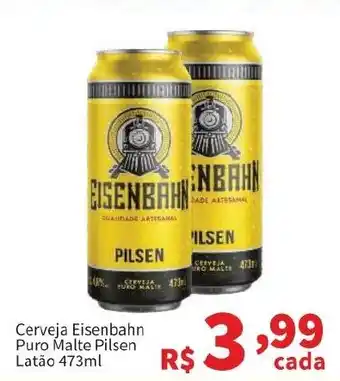 Macromix Atacado Cerveja Eisenbahn Puro Malte Pilsen oferta