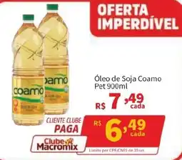 Macromix Atacado Óleo de Soja Coamo oferta