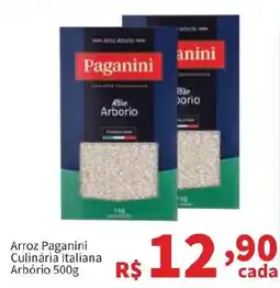 Macromix Atacado Arroz Paganini Culinária Italiana Arbório oferta