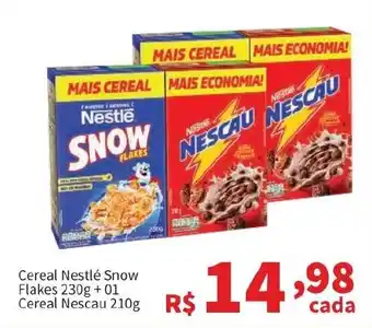Macromix Atacado Cereal Nestlé Snow Flakes oferta