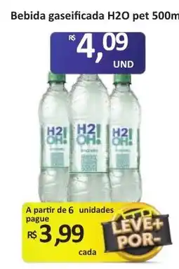 Paulistão Supermercados Bebida gaseificada h2o pet oferta