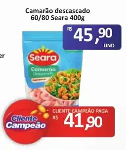 Paulistão Supermercados Camarão descascado oferta