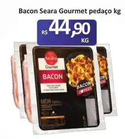 Paulistão Supermercados Bacon Seara Gourmet pedaço oferta