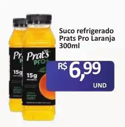Paulistão Supermercados Suco refrigerado Prats Pro Laranja oferta