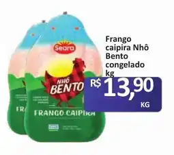 Paulistão Supermercados Frango caipira nhô bento oferta