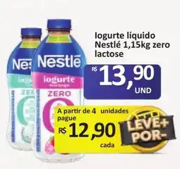Paulistão Supermercados Iogurte líquido Nestlé 1,15kg zero lactose oferta