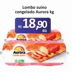 Paulistão Supermercados Lombo suíno congelado aurora kg oferta