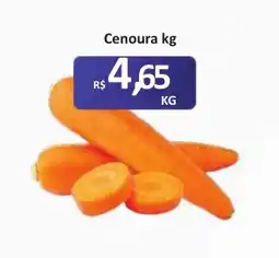 Paulistão Supermercados Cenoura kg oferta