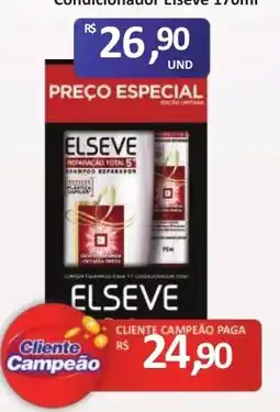 Paulistão Supermercados Condicionador elseve 170ml oferta