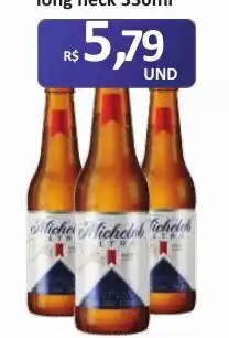 Paulistão Supermercados Michelob lite long neck oferta