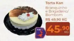 Super Kan Torta Kan Branquinho e Brigadeiro/ Bombom oferta