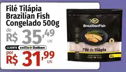 Supermercado Dalben Filé Tilápia Brazilian Fish oferta