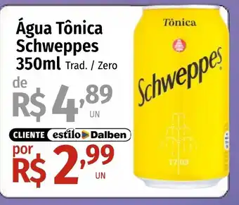 Supermercado Dalben Água Tônica Schweppes oferta