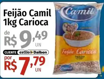 Supermercado Dalben Feijão Camil Carioca oferta