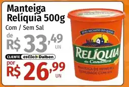 Supermercado Dalben Manteiga Relíquia oferta
