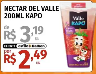 Supermercado Dalben Nectar del valle kaPo oferta