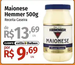 Supermercado Dalben Maionese hemmer receita caseira oferta