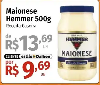 Supermercado Dalben Maionese hemmer receita caseira oferta