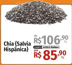 Supermercado Dalben Chia (Salvia Hispânica) oferta