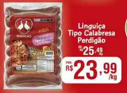 Supermercado Dalben Linguiça tipo calabresa perdigão oferta