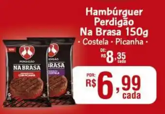 Supermercado Dalben Hambúrguer Perdigão Na Brasa oferta