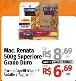 Supermercado Dalben Mac. Renata Superiore Grano Duro oferta