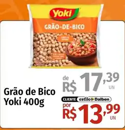 Supermercado Dalben Grão de Bico Yoki oferta