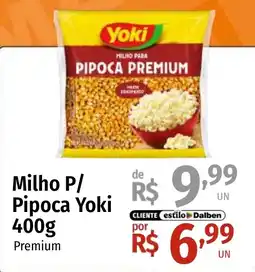 Supermercado Dalben Milho p/ pipoca yoki premium oferta