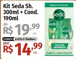 Supermercado Dalben Kit Seda Sh. oferta