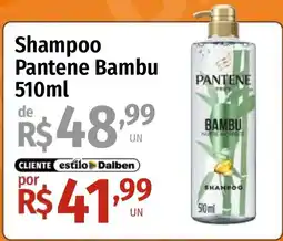 Supermercado Dalben Shampoo pantene bambu oferta