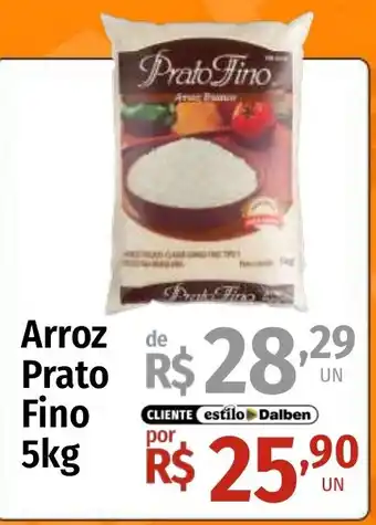 Supermercado Dalben Arroz Prato Fino oferta
