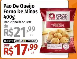 Supermercado Dalben Pão de queijo forno de minas oferta