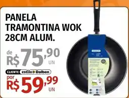 Supermercado Dalben Panela tramontina wok 28cm alum. oferta
