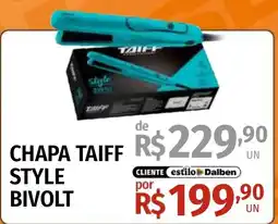 Supermercado Dalben chapa taiff style bivolt oferta