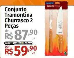 Supermercado Dalben Conjunto Tramontina Churrasco 2 Peças oferta