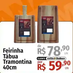 Supermercado Dalben Feirinha Tábua Tramontina oferta