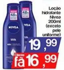 Supermercados Gricki Loção hidratante nivea oferta