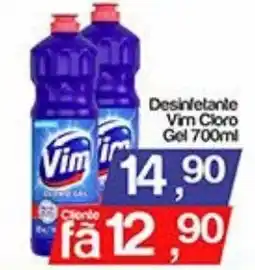 Supermercados Gricki Desinfetante vim cloro gel oferta