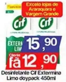 Supermercados Gricki Desinfetante Cif Externa Limo oferta