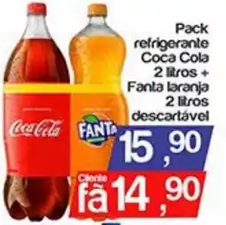 Supermercados Gricki Pack refrigerante coca cola oferta