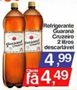 Supermercados Gricki Refrigerante Guaraná Cruzeiro oferta