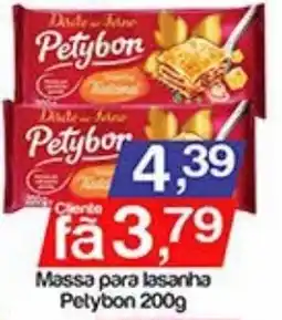 Supermercados Gricki Massa para lasanha Petybon oferta