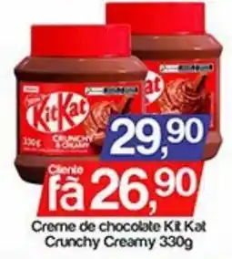 Supermercados Gricki Creme de chocolate kit kat crunchy creamy oferta