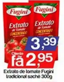 Supermercados Gricki Extrato de tomate fugini tradicional oferta