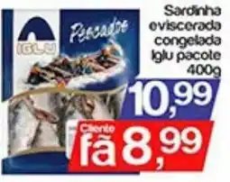 Supermercados Gricki Sardinha eviscerada congelada oferta