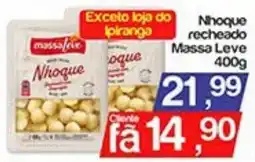 Supermercados Gricki Nhoque recheado Massa Leve oferta