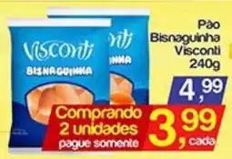 Supermercados Gricki Pão Bisnaguinha Viscont oferta
