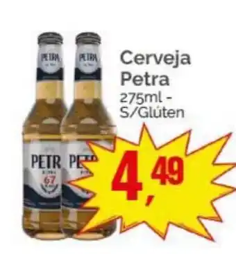 Supermercados Rena Cerveja Petra oferta