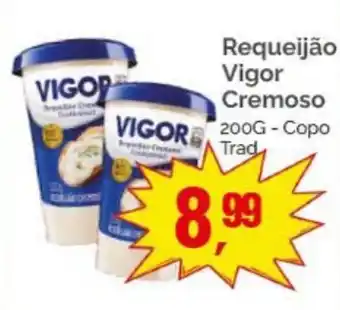 Supermercados Rena Requeijão Vigor Cremoso oferta